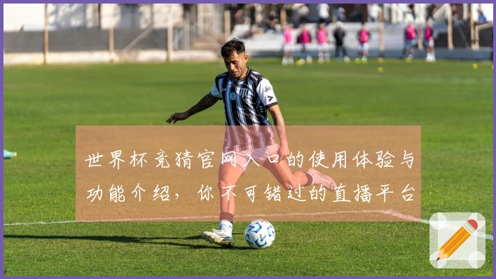 世界杯竞猜官网入口的使用体验与功能介绍，你不可错过的直播平台指南